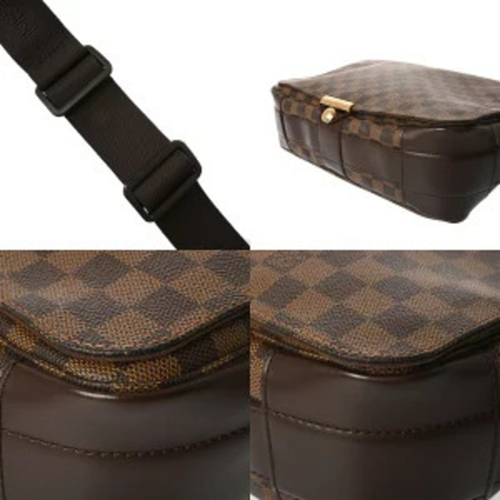 Louis Vuitton Damier Bastille Brown Canvas Shoulder Bag - Picture 6 of 7